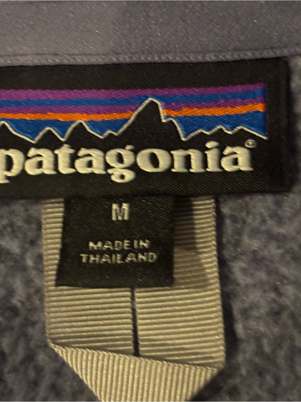 Patagonia Womens Better Sweater 1/4 Zip Pullover in Purple,Medium,Comfy Layering - Picture 8 of 13